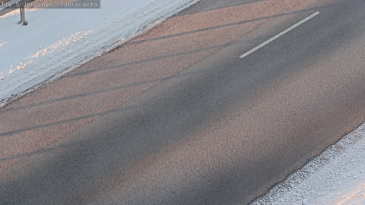 Weather Camera Image Road 5 Joroinen, Tahkoranta, Joroinen, Pohjois-Savo