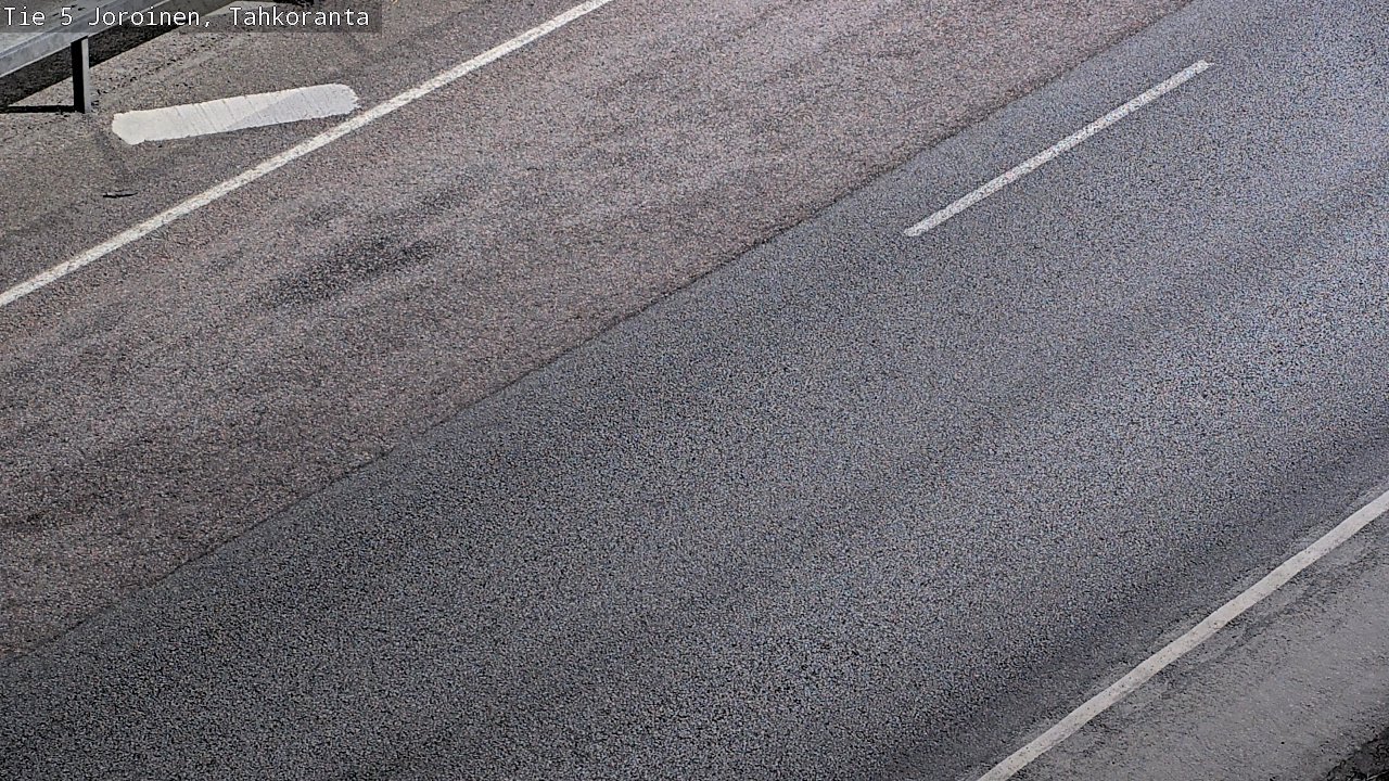 Weather Camera Image Väg 5 Jorois, Tahkoranta, Joroinen, Pohjois-Savo