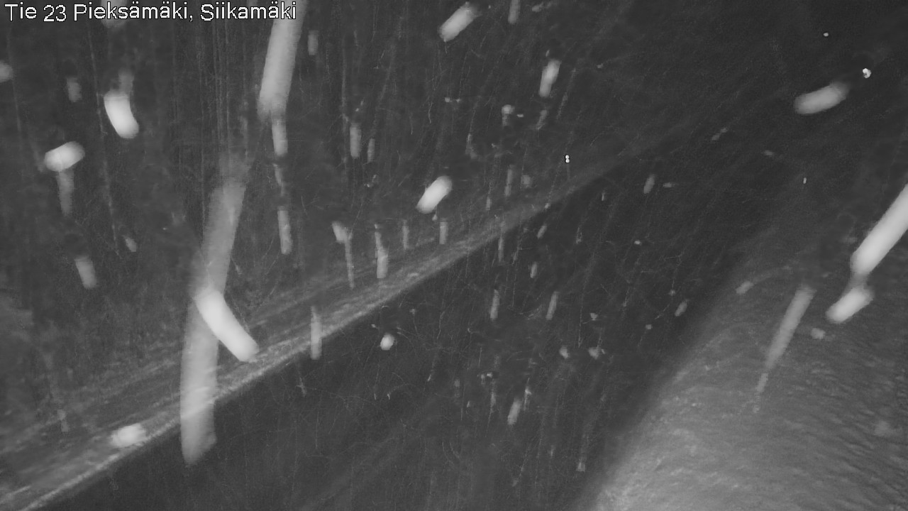 Weather Camera Image Road 23 Pieksämäki, Siikamäki, Pieksämäki, Etelä-Savo