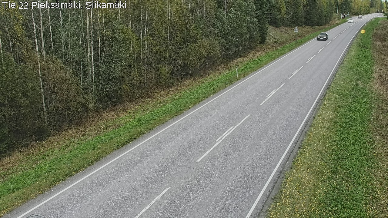 Kelikamerat Kuva Tie 23 Pieksämäki, Siikamäki, Pieksämäki, Etelä-Savo