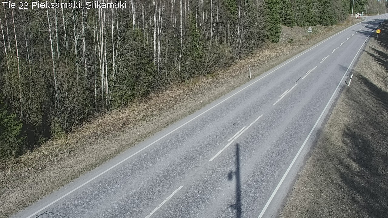 Kelikamerat Kuva Tie 23 Pieksämäki, Siikamäki, Pieksämäki, Etelä-Savo