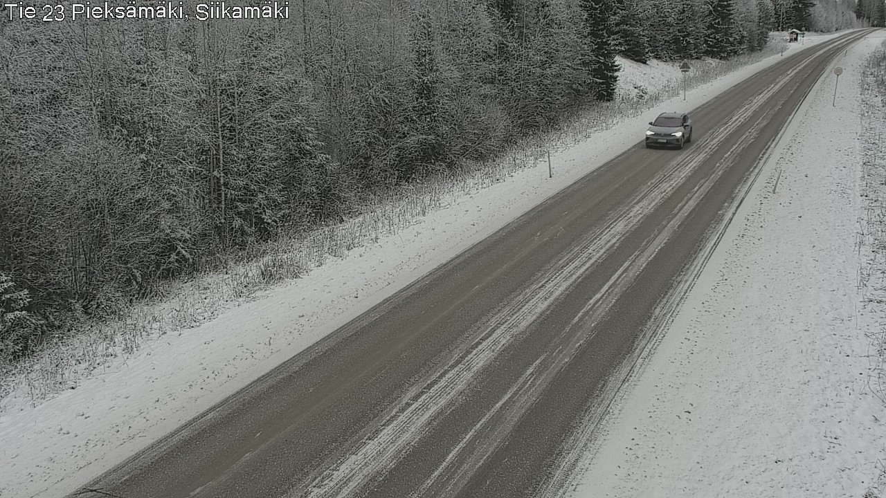 Kelikamerat Kuva Tie 23 Pieksämäki, Siikamäki, Pieksämäki, Etelä-Savo