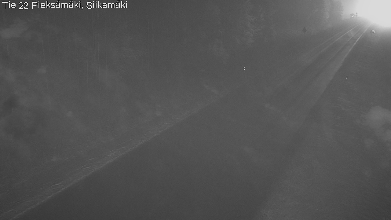 Weather Camera Image Road 23 Pieksämäki, Siikamäki, Pieksämäki, Etelä-Savo