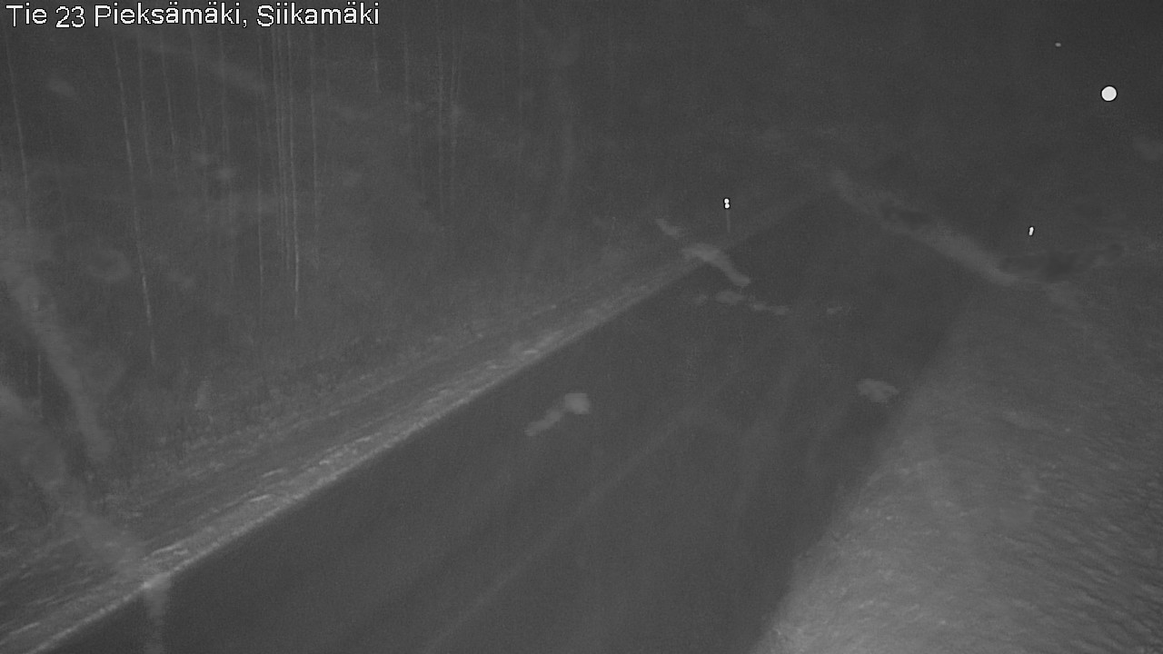 Weather Camera Image Väg 23 Pieksämäki, Siikamäki, Pieksämäki, Etelä-Savo