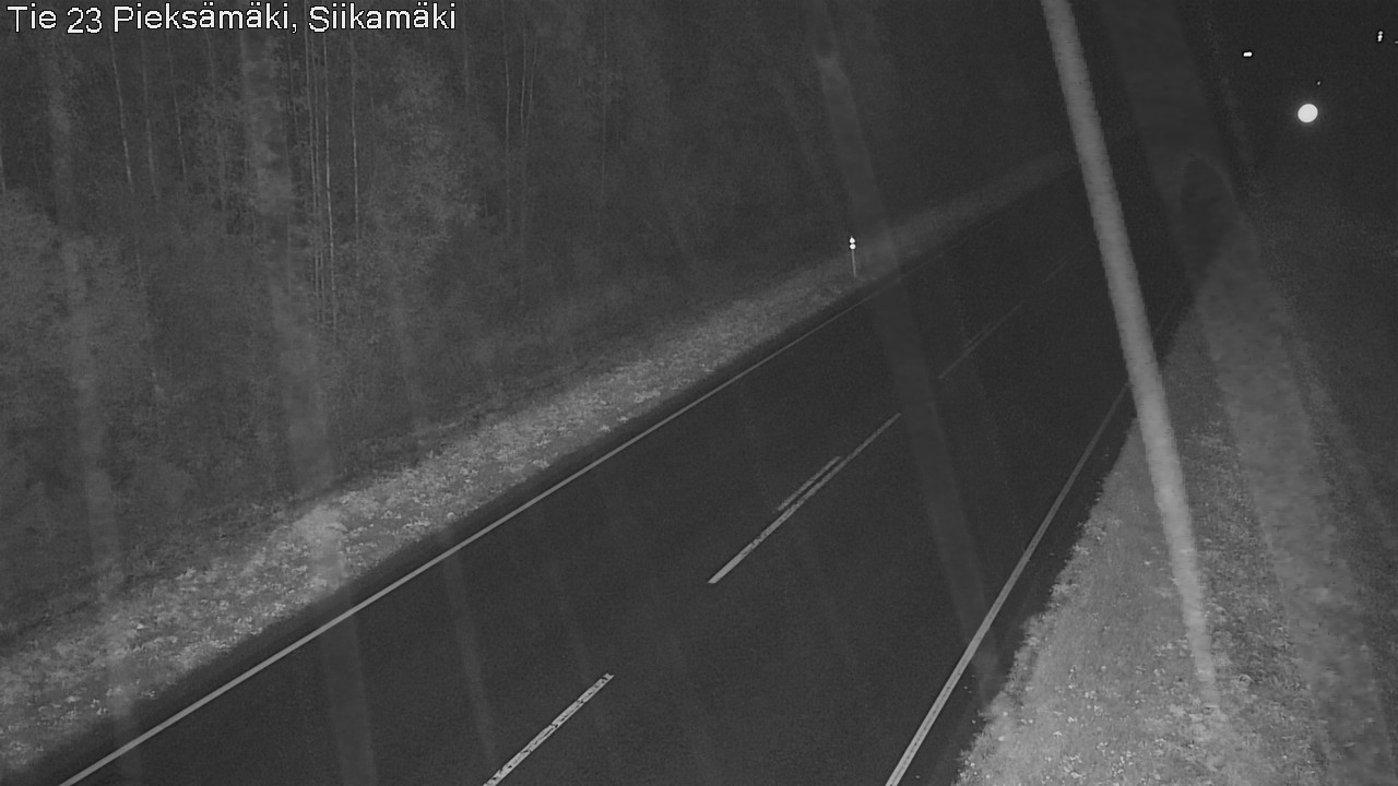 Weather Camera Image Road 23 Pieksämäki, Siikamäki, Pieksämäki, Etelä-Savo