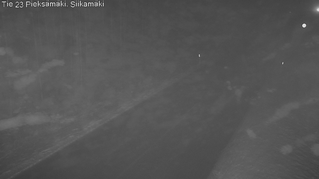 Weather Camera Image Väg 23 Pieksämäki, Siikamäki, Pieksämäki, Etelä-Savo