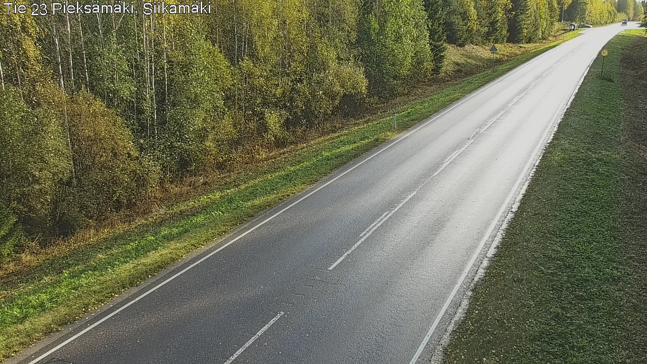 Weather Camera Image Road 23 Pieksämäki, Siikamäki, Pieksämäki, Etelä-Savo