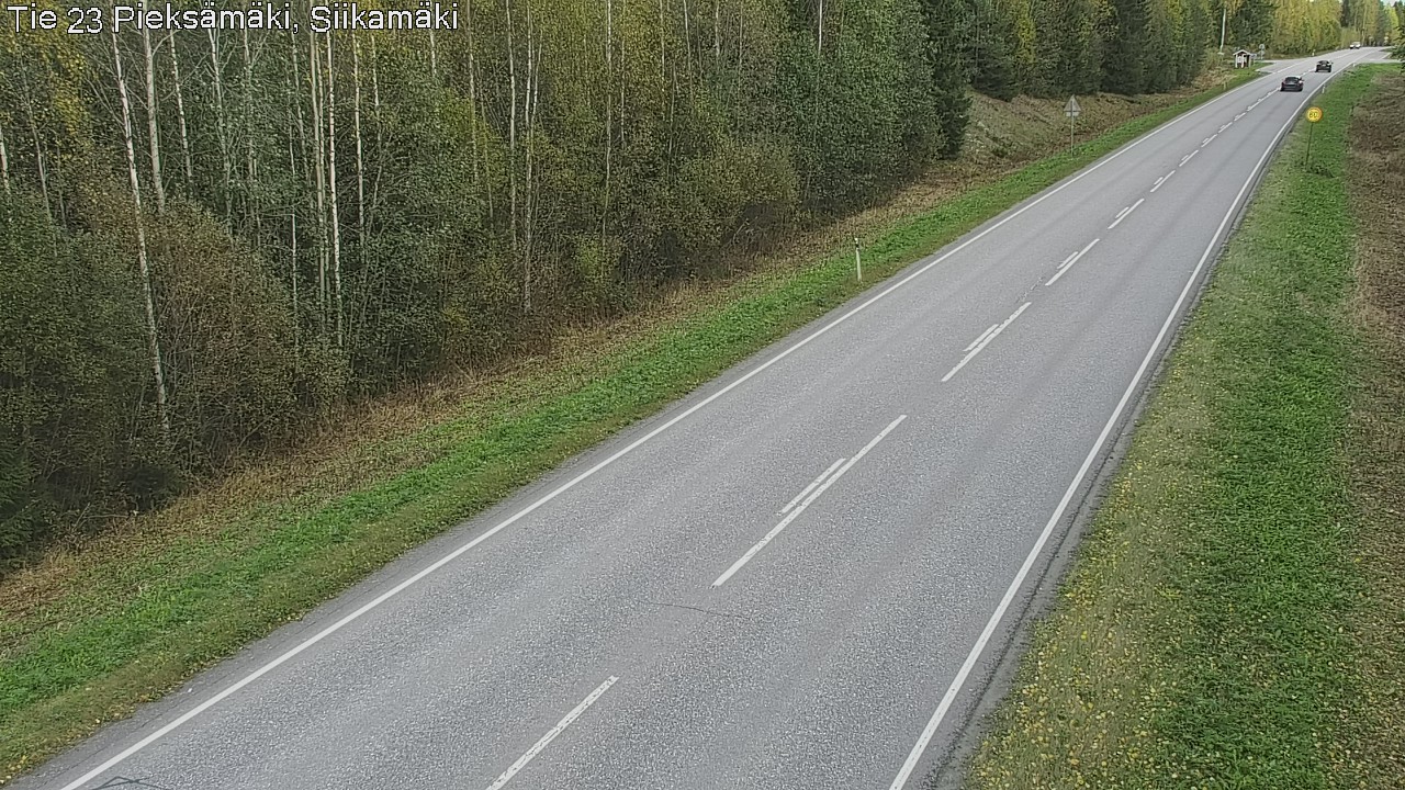 Kelikamerat Kuva Tie 23 Pieksämäki, Siikamäki, Pieksämäki, Etelä-Savo
