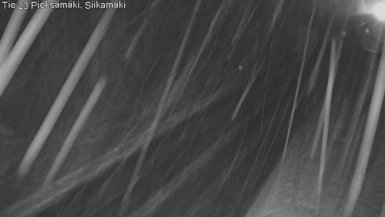 Weather Camera Image Road 23 Pieksämäki, Siikamäki, Pieksämäki, Etelä-Savo