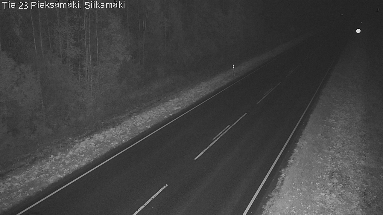 Weather Camera Image Road 23 Pieksämäki, Siikamäki, Pieksämäki, Etelä-Savo