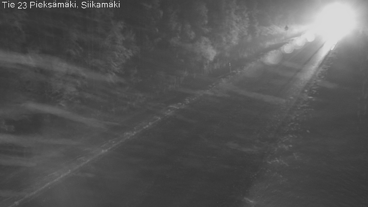 Weather Camera Image Road 23 Pieksämäki, Siikamäki, Pieksämäki, Etelä-Savo