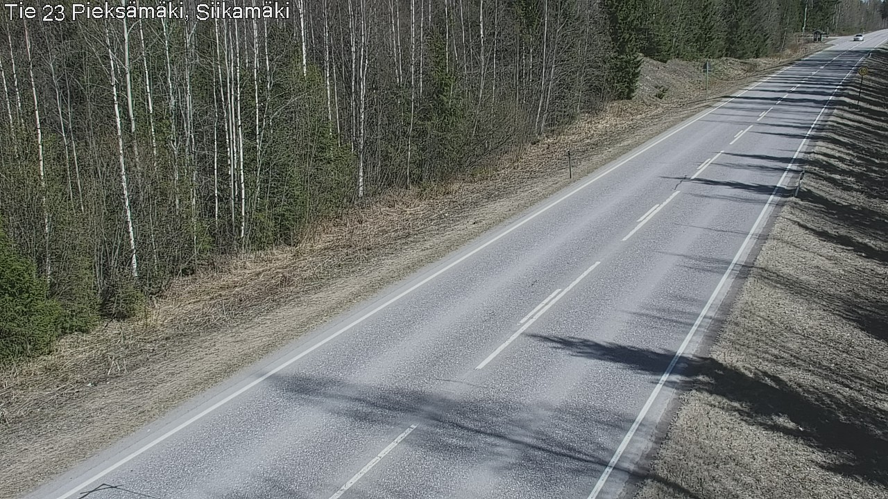 Kelikamerat Kuva Tie 23 Pieksämäki, Siikamäki, Pieksämäki, Etelä-Savo