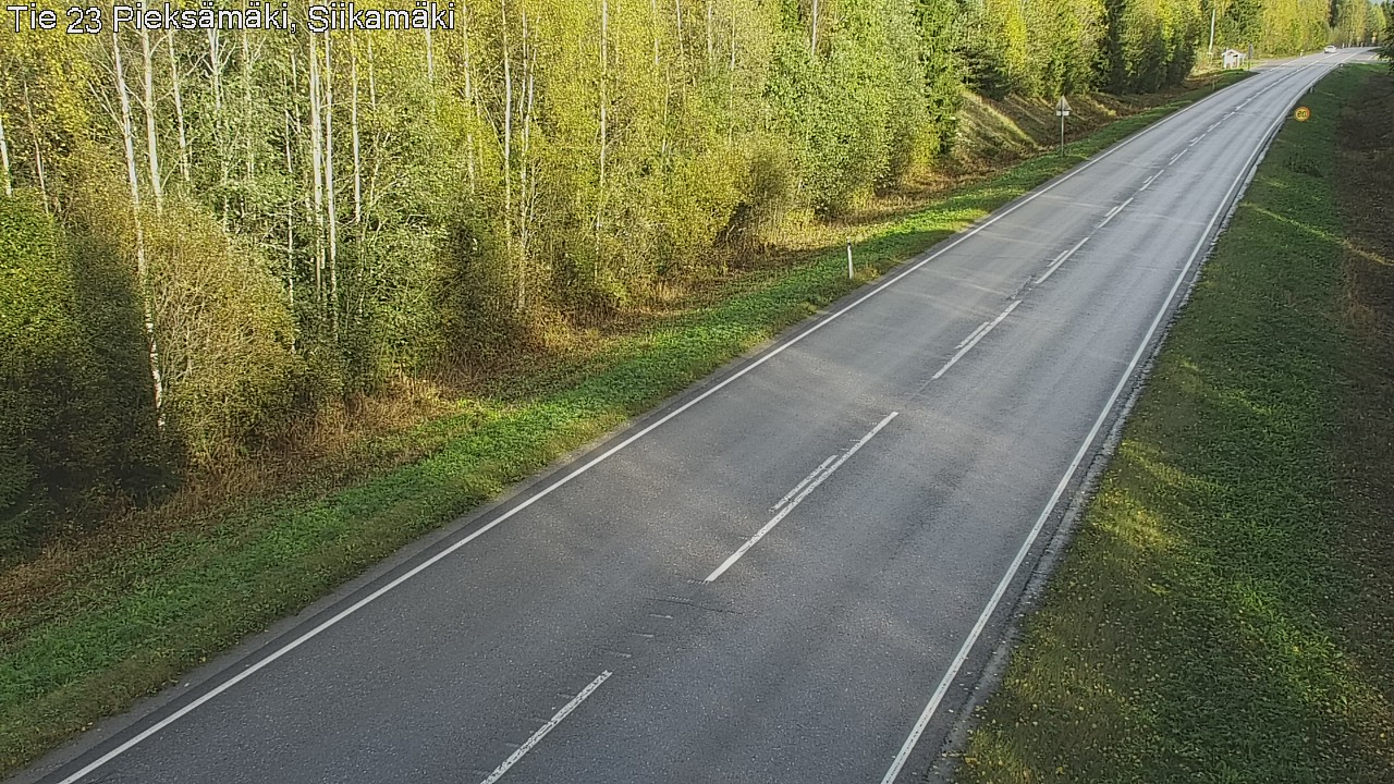 Weather Camera Image Road 23 Pieksämäki, Siikamäki, Pieksämäki, Etelä-Savo