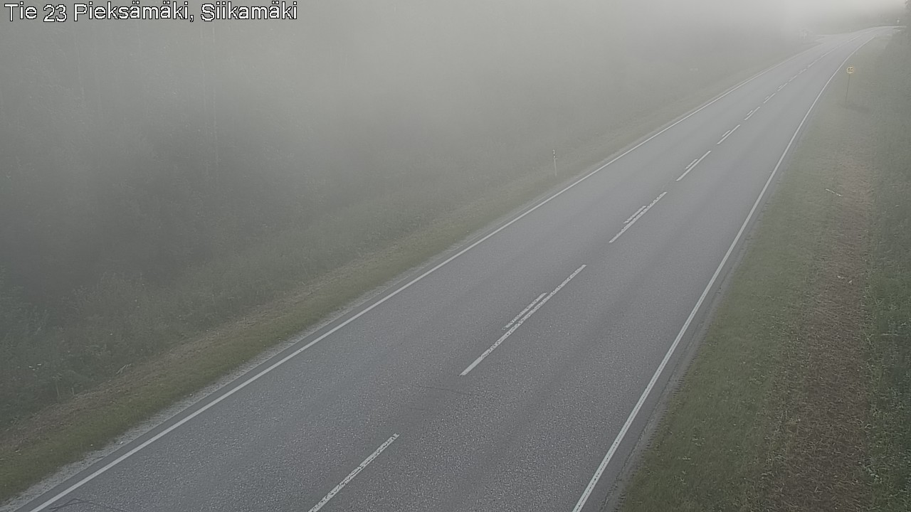 Weather Camera Image Road 23 Pieksämäki, Siikamäki, Pieksämäki, Etelä-Savo