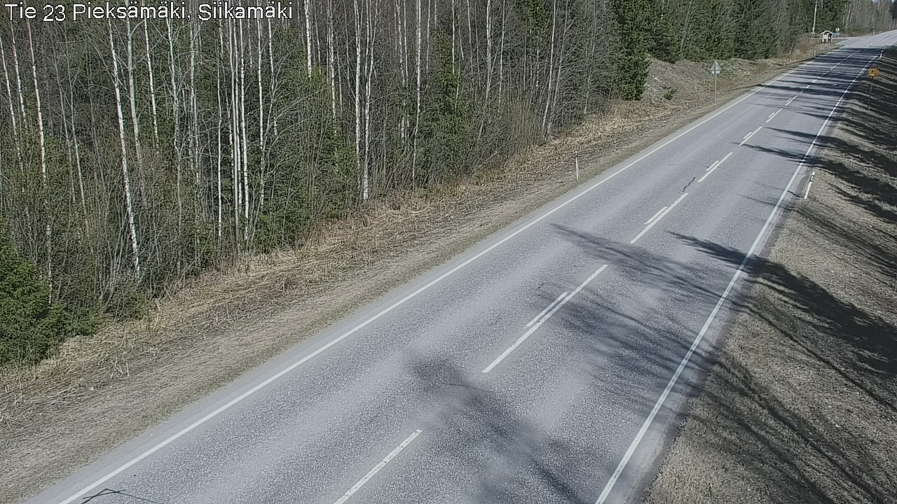Kelikamerat Kuva Tie 23 Pieksämäki, Siikamäki, Pieksämäki, Etelä-Savo