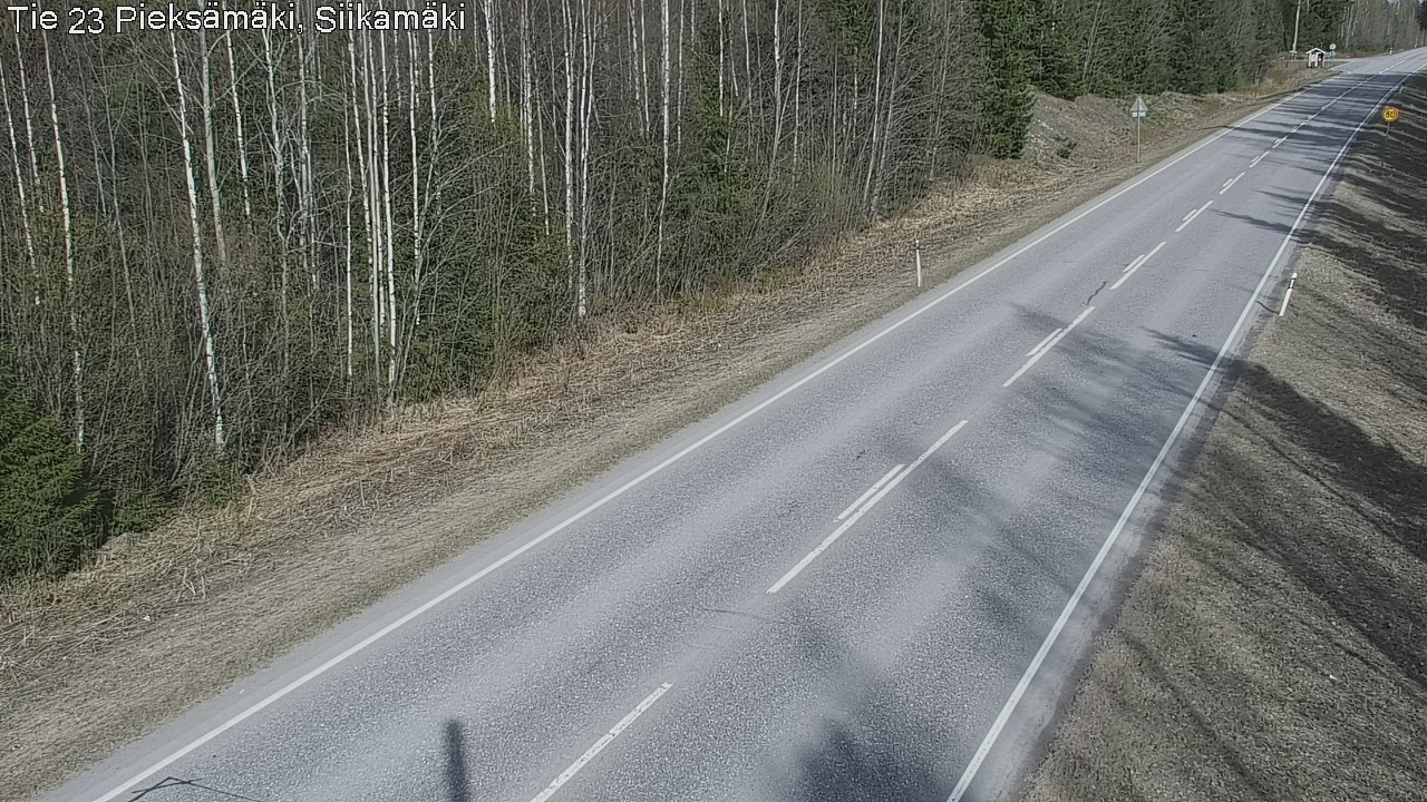 Kelikamerat Kuva Tie 23 Pieksämäki, Siikamäki, Pieksämäki, Etelä-Savo