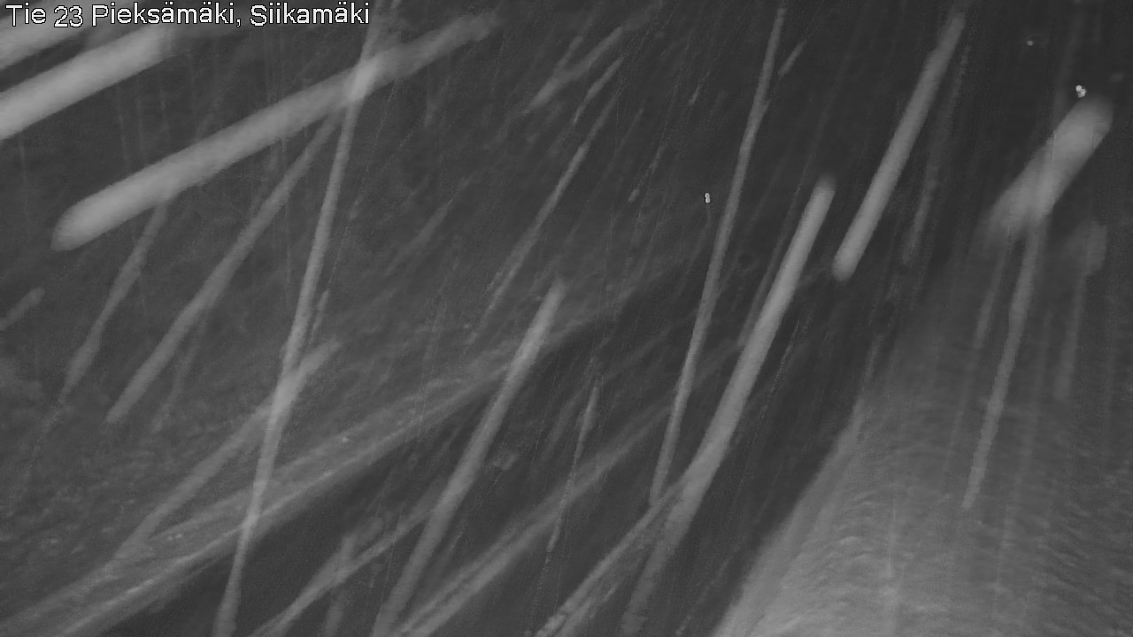 Weather Camera Image Road 23 Pieksämäki, Siikamäki, Pieksämäki, Etelä-Savo