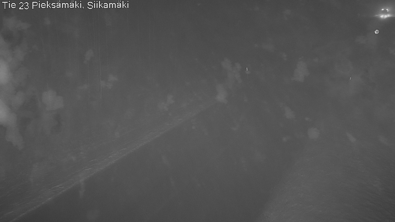 Weather Camera Image Väg 23 Pieksämäki, Siikamäki, Pieksämäki, Etelä-Savo