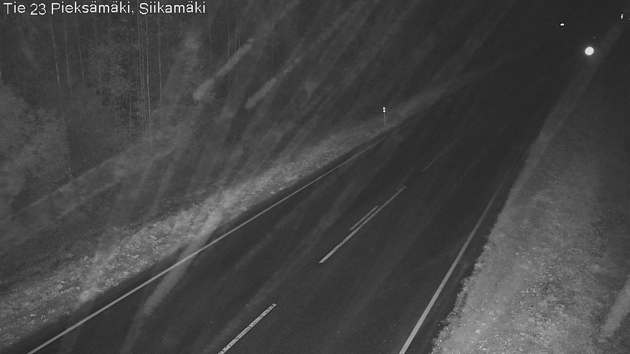 Weather Camera Image Road 23 Pieksämäki, Siikamäki, Pieksämäki, Etelä-Savo