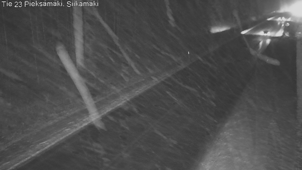 Weather Camera Image Road 23 Pieksämäki, Siikamäki, Pieksämäki, Etelä-Savo