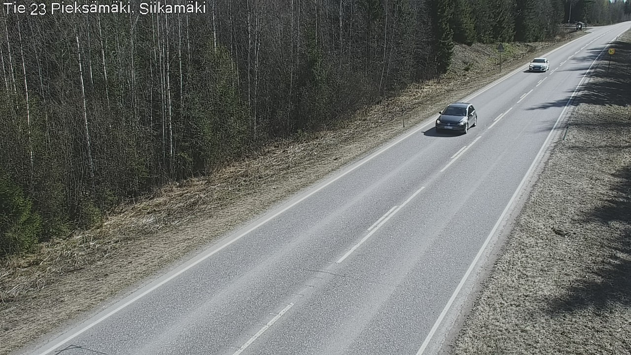 Kelikamerat Kuva Tie 23 Pieksämäki, Siikamäki, Pieksämäki, Etelä-Savo