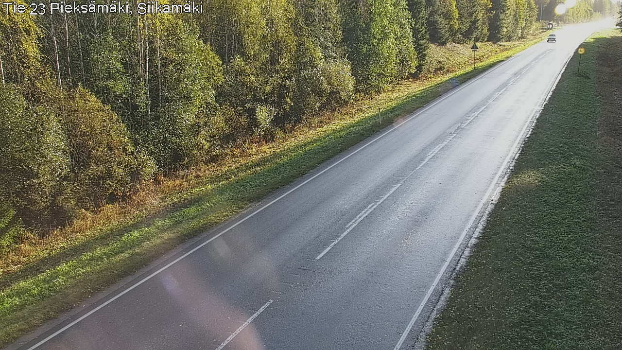 Weather Camera Image Road 23 Pieksämäki, Siikamäki, Pieksämäki, Etelä-Savo