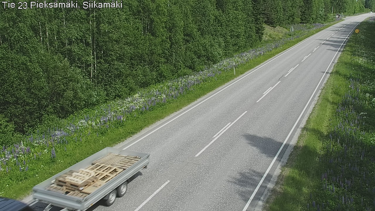 Kelikamerat Kuva Tie 23 Pieksämäki, Siikamäki, Pieksämäki, Etelä-Savo