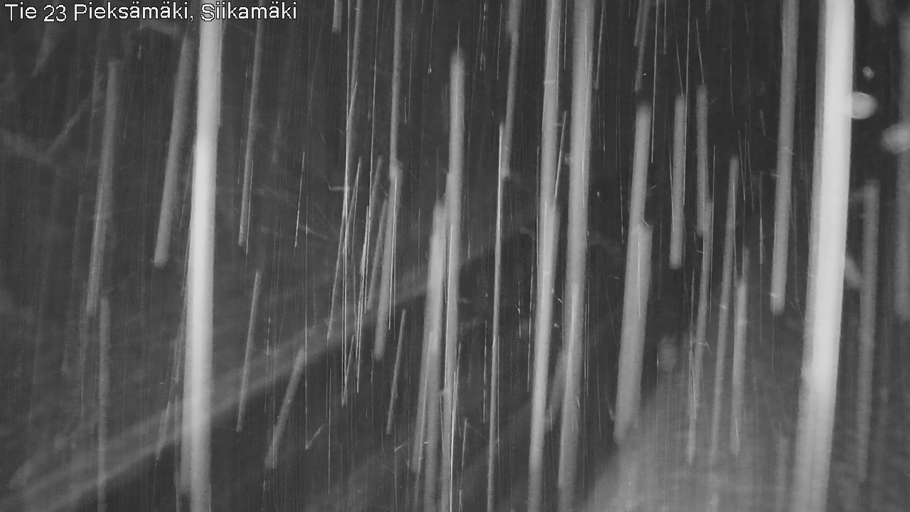 Weather Camera Image Road 23 Pieksämäki, Siikamäki, Pieksämäki, Etelä-Savo