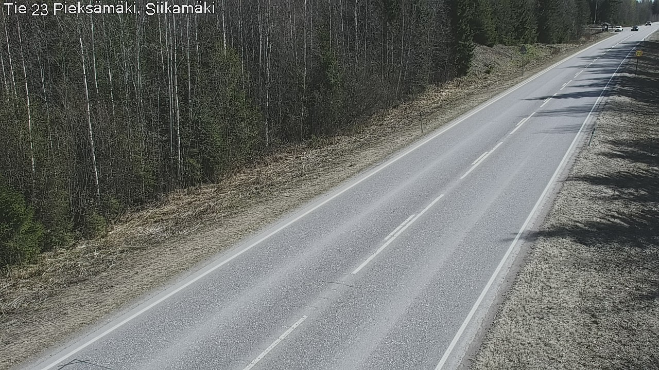 Kelikamerat Kuva Tie 23 Pieksämäki, Siikamäki, Pieksämäki, Etelä-Savo