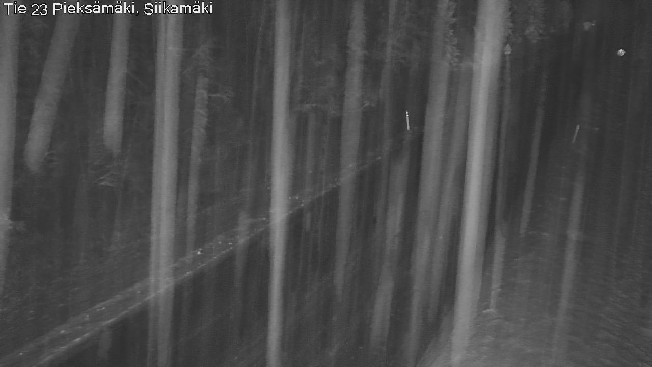 Weather Camera Image Road 23 Pieksämäki, Siikamäki, Pieksämäki, Etelä-Savo