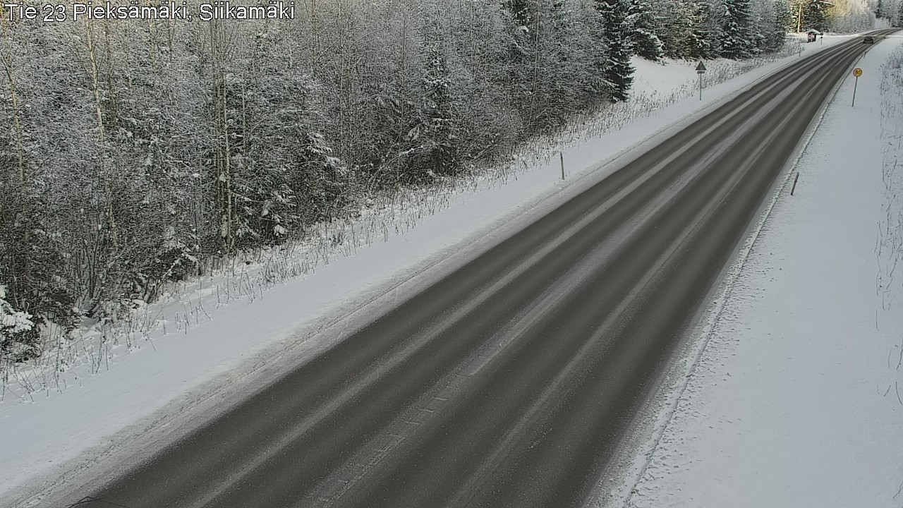 Weather Camera Image Road 23 Pieksämäki, Siikamäki, Pieksämäki, Etelä-Savo