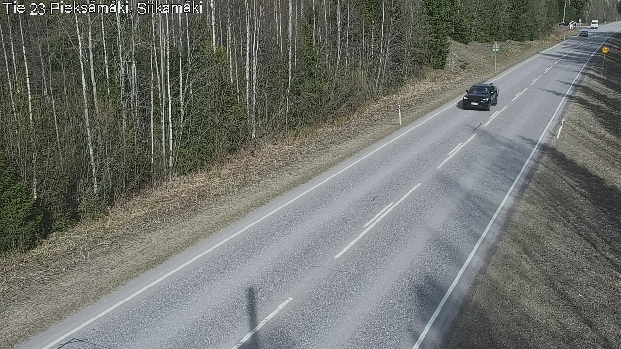 Kelikamerat Kuva Tie 23 Pieksämäki, Siikamäki, Pieksämäki, Etelä-Savo