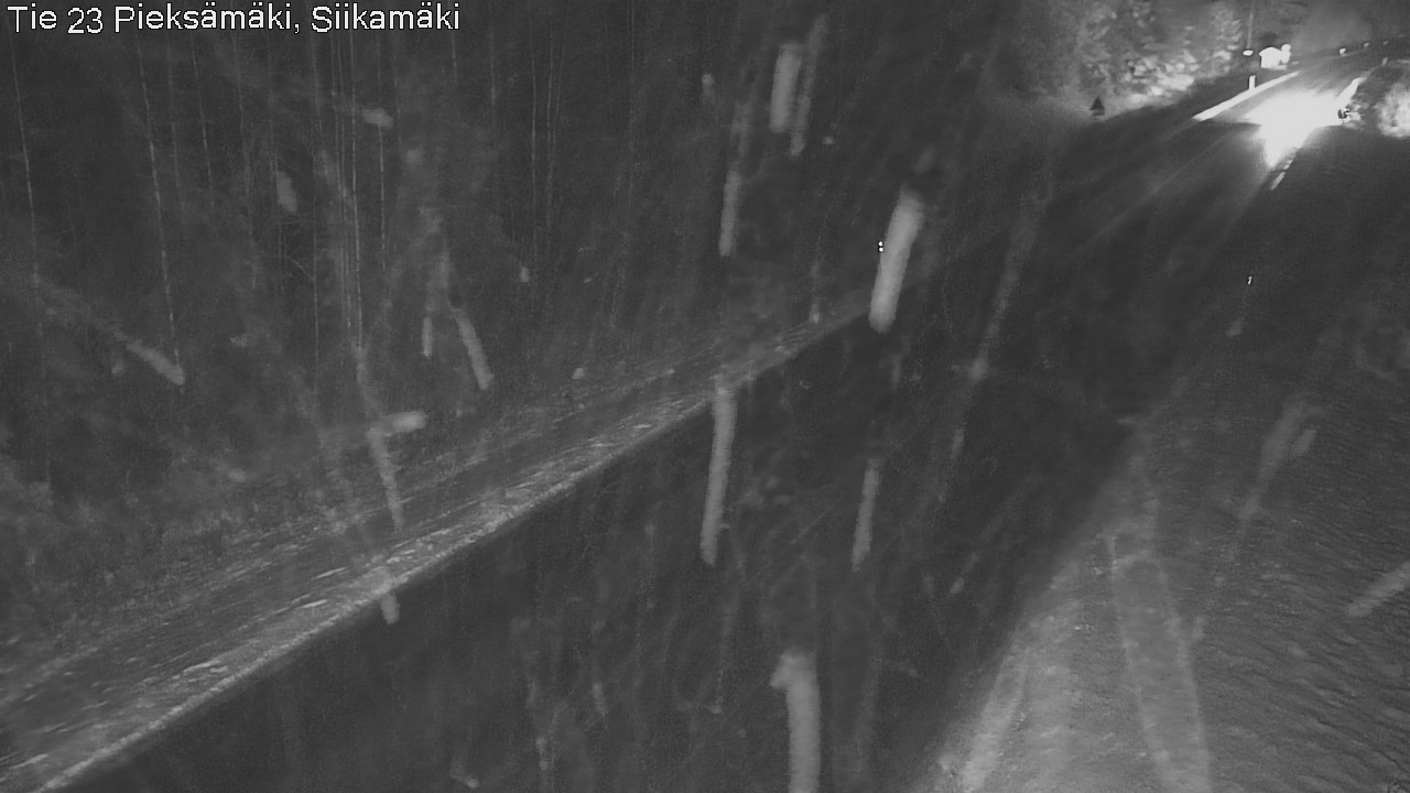 Weather Camera Image Road 23 Pieksämäki, Siikamäki, Pieksämäki, Etelä-Savo
