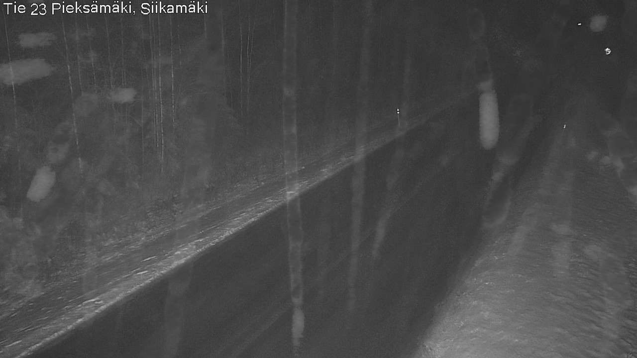 Weather Camera Image Road 23 Pieksämäki, Siikamäki, Pieksämäki, Etelä-Savo