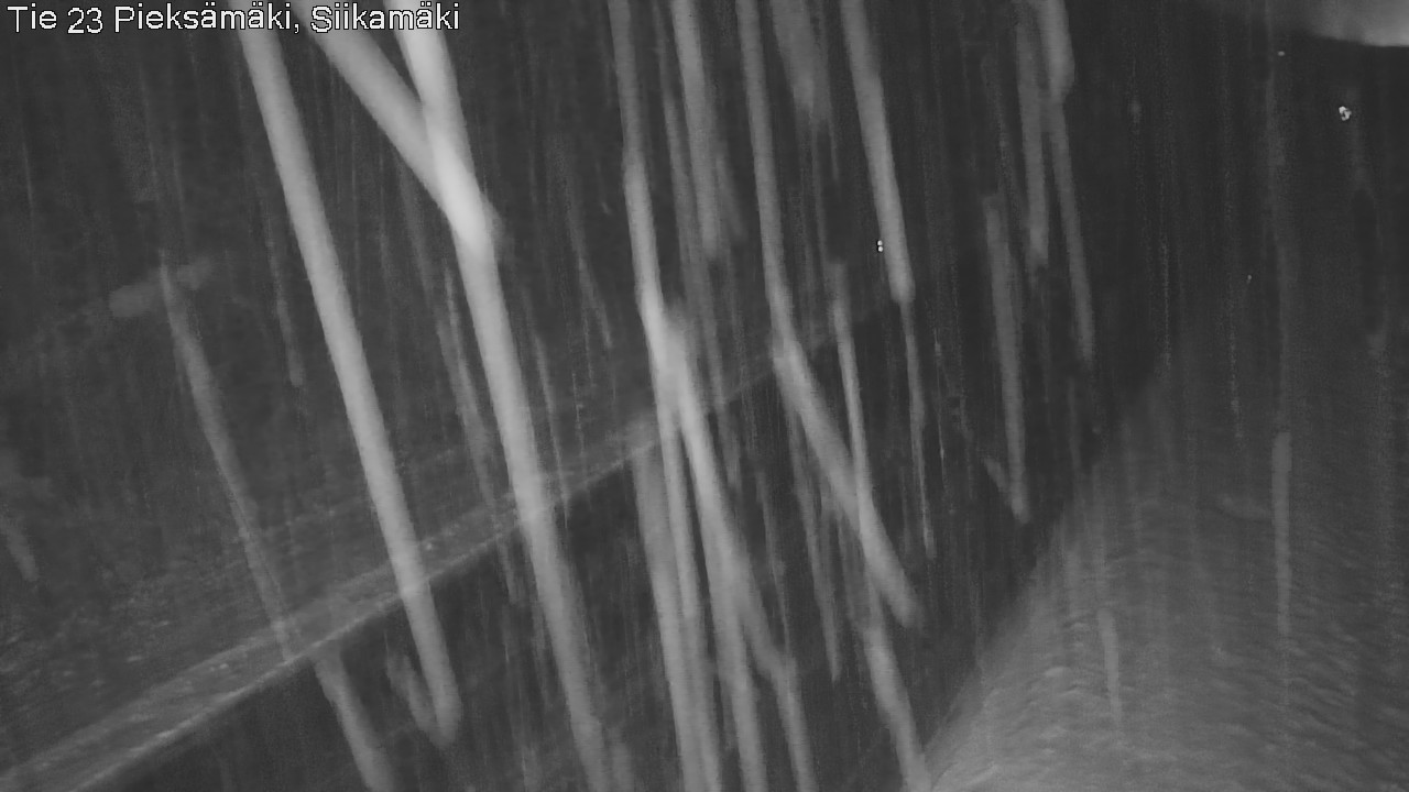Weather Camera Image Road 23 Pieksämäki, Siikamäki, Pieksämäki, Etelä-Savo