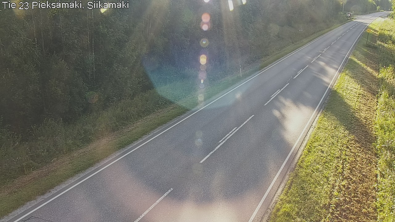 Weather Camera Image Road 23 Pieksämäki, Siikamäki, Pieksämäki, Etelä-Savo