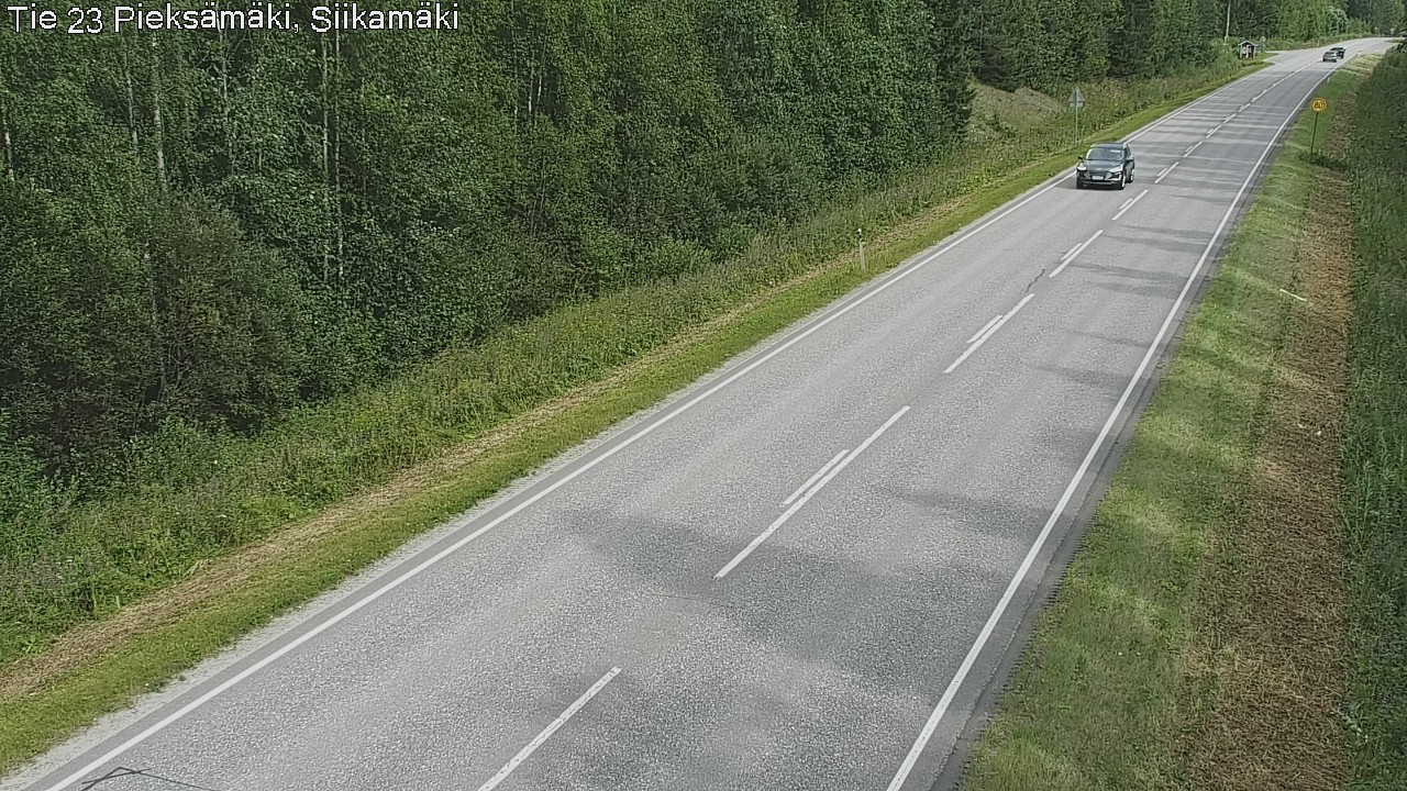 Kelikamerat Kuva Tie 23 Pieksämäki, Siikamäki, Pieksämäki, Etelä-Savo
