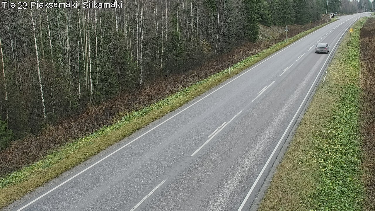 Kelikamerat Kuva Tie 23 Pieksämäki, Siikamäki, Pieksämäki, Etelä-Savo