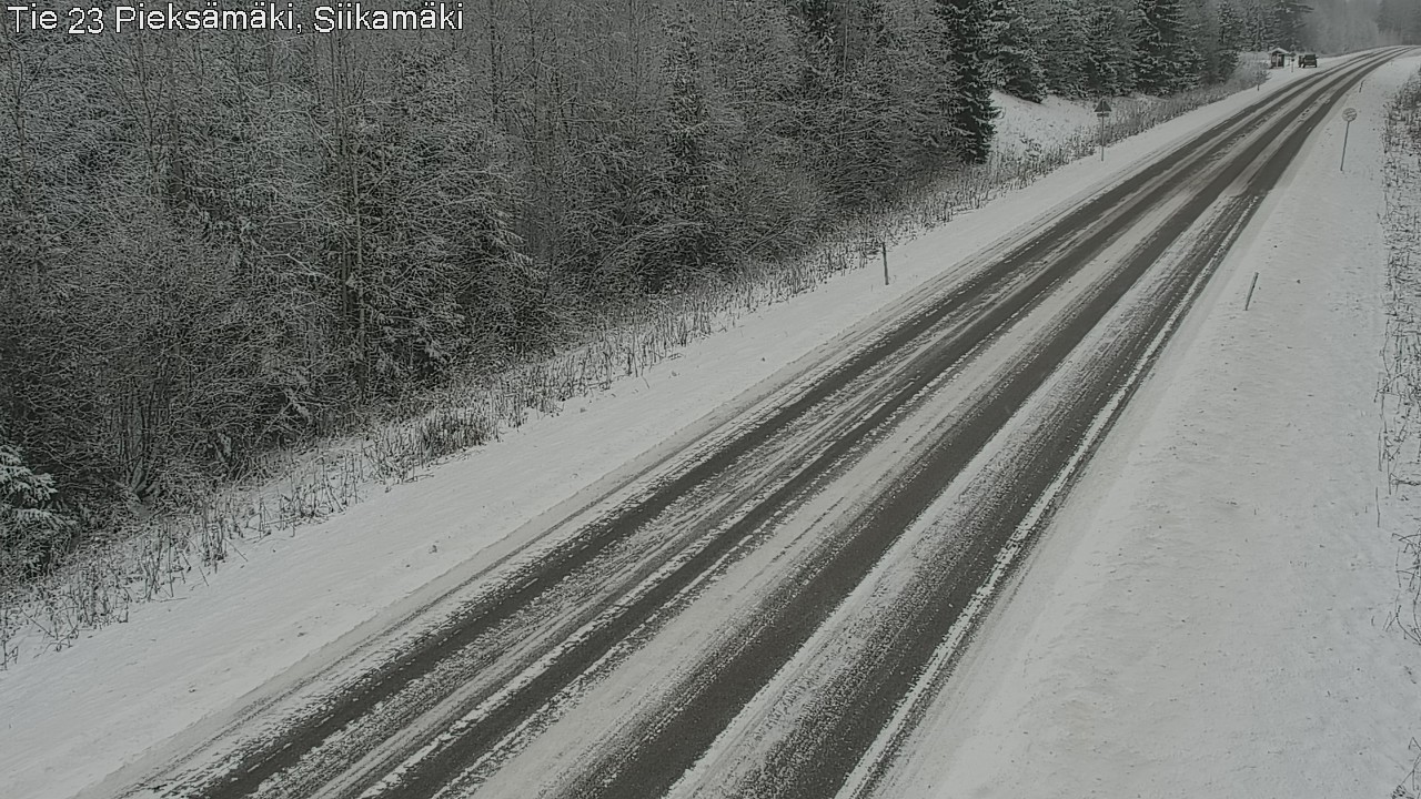 Weather Camera Image Road 23 Pieksämäki, Siikamäki, Pieksämäki, Etelä-Savo