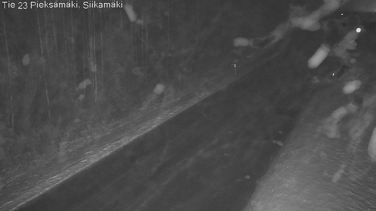 Weather Camera Image Väg 23 Pieksämäki, Siikamäki, Pieksämäki, Etelä-Savo