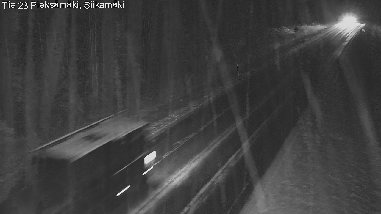 Weather Camera Image Road 23 Pieksämäki, Siikamäki, Pieksämäki, Etelä-Savo