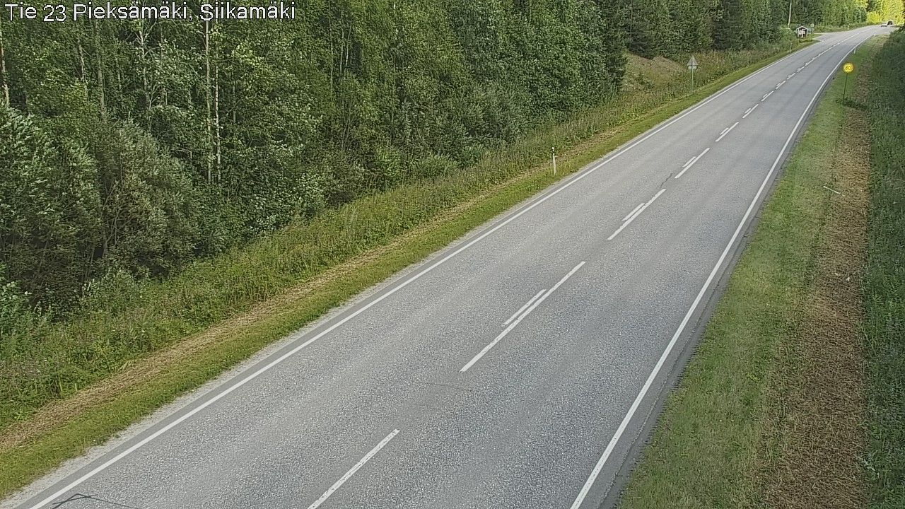 Kelikamerat Kuva Tie 23 Pieksämäki, Siikamäki, Pieksämäki, Etelä-Savo