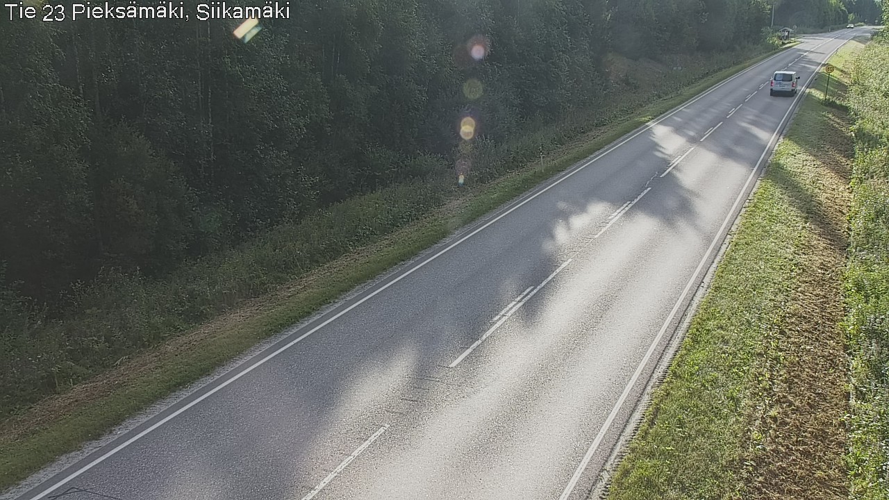 Weather Camera Image Road 23 Pieksämäki, Siikamäki, Pieksämäki, Etelä-Savo