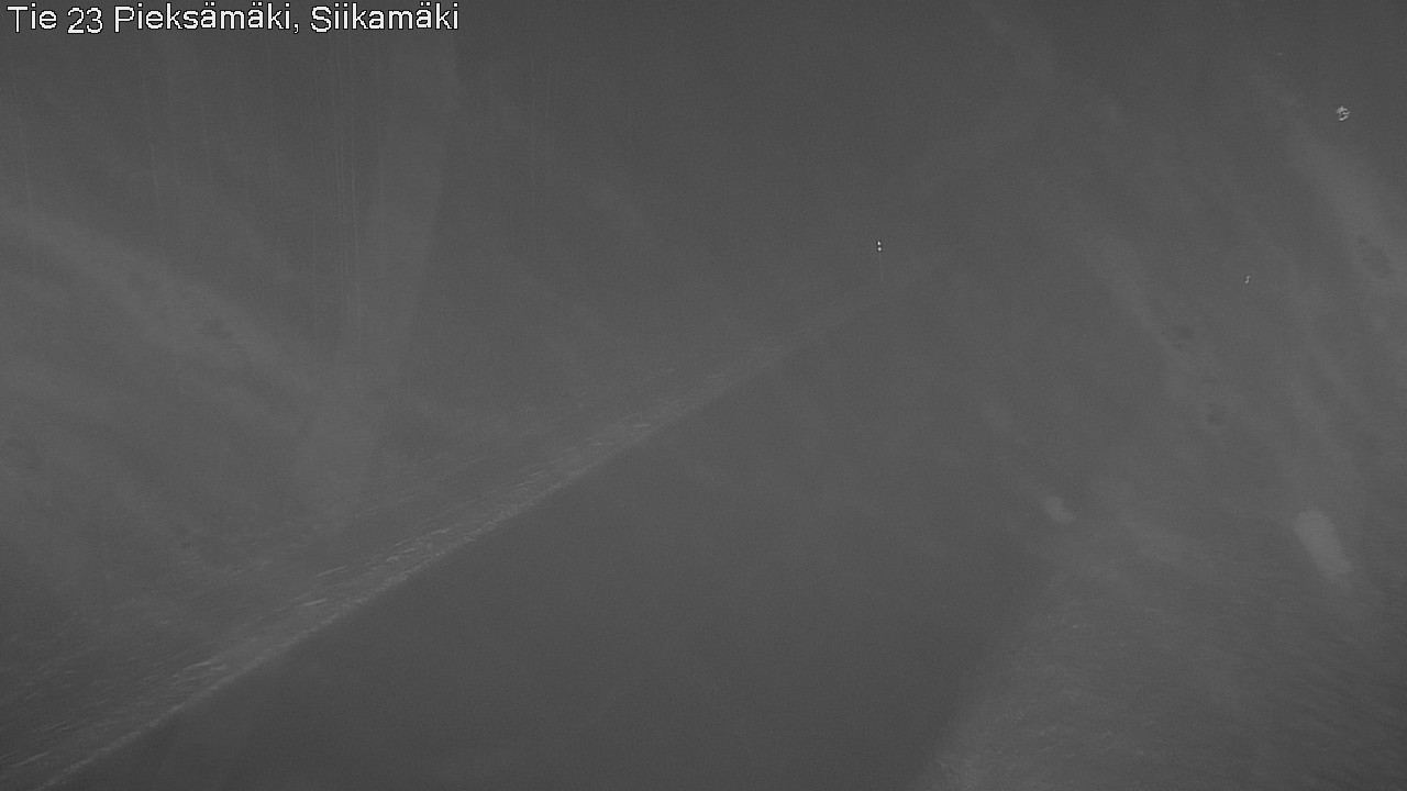 Weather Camera Image Road 23 Pieksämäki, Siikamäki, Pieksämäki, Etelä-Savo
