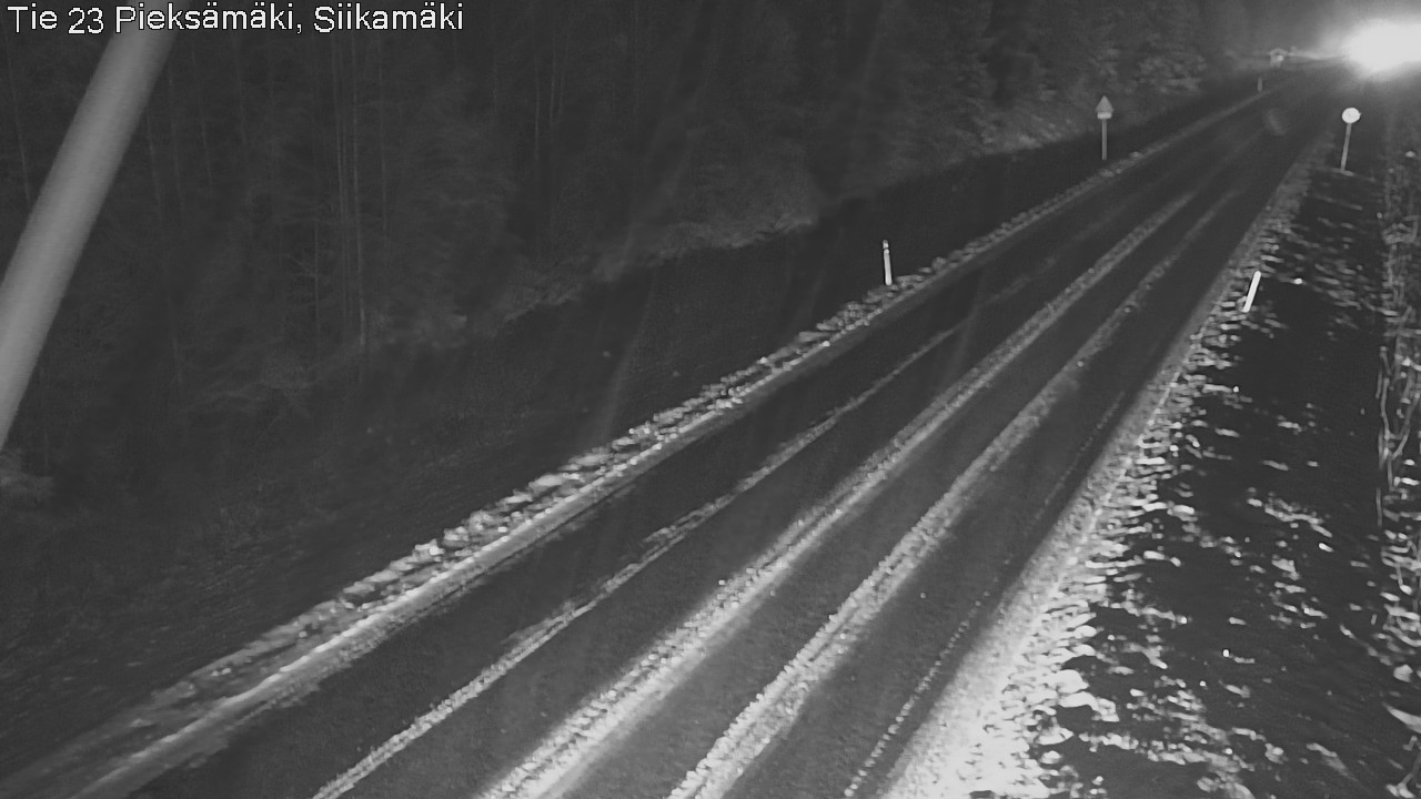 Weather Camera Image Road 23 Pieksämäki, Siikamäki, Pieksämäki, Etelä-Savo