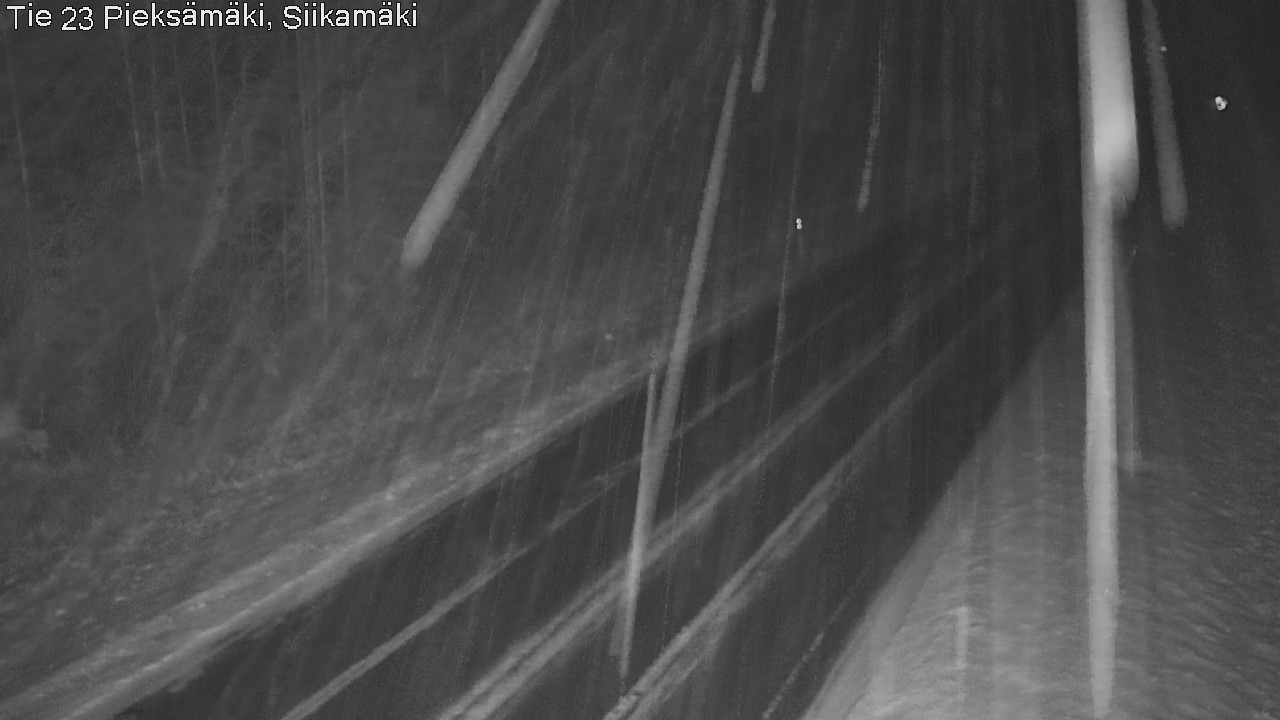 Weather Camera Image Road 23 Pieksämäki, Siikamäki, Pieksämäki, Etelä-Savo