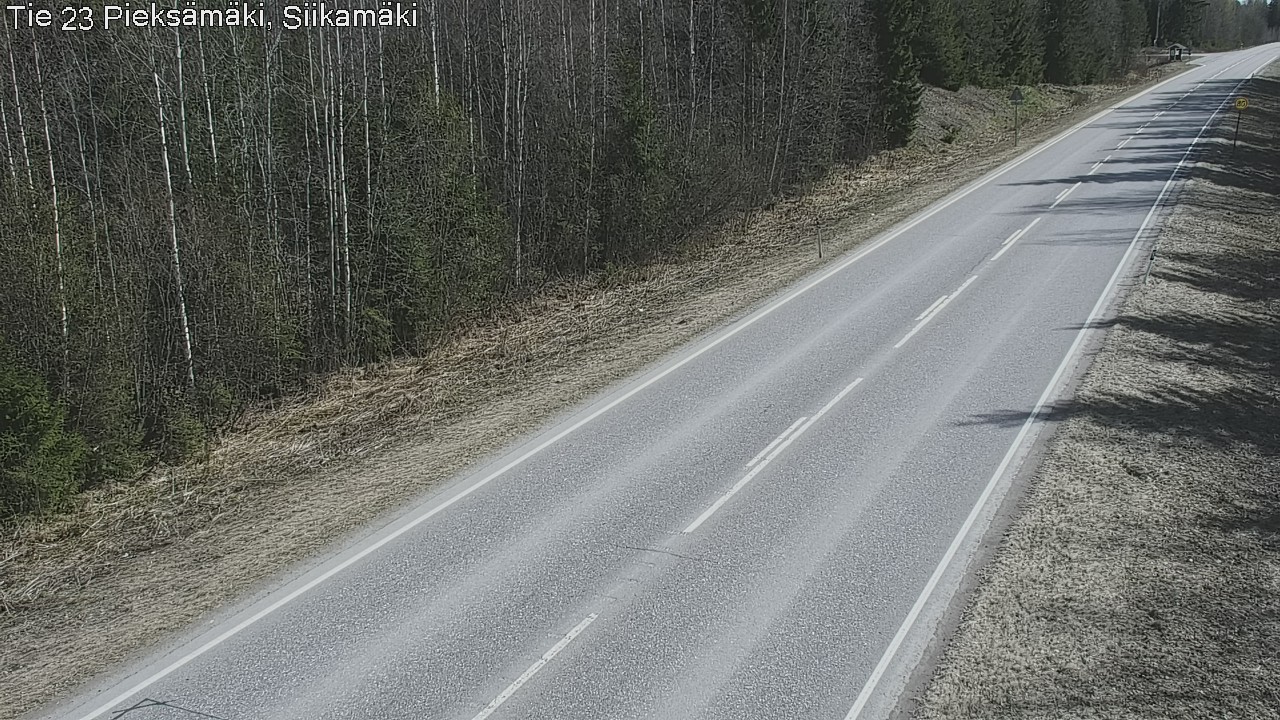 Kelikamerat Kuva Tie 23 Pieksämäki, Siikamäki, Pieksämäki, Etelä-Savo