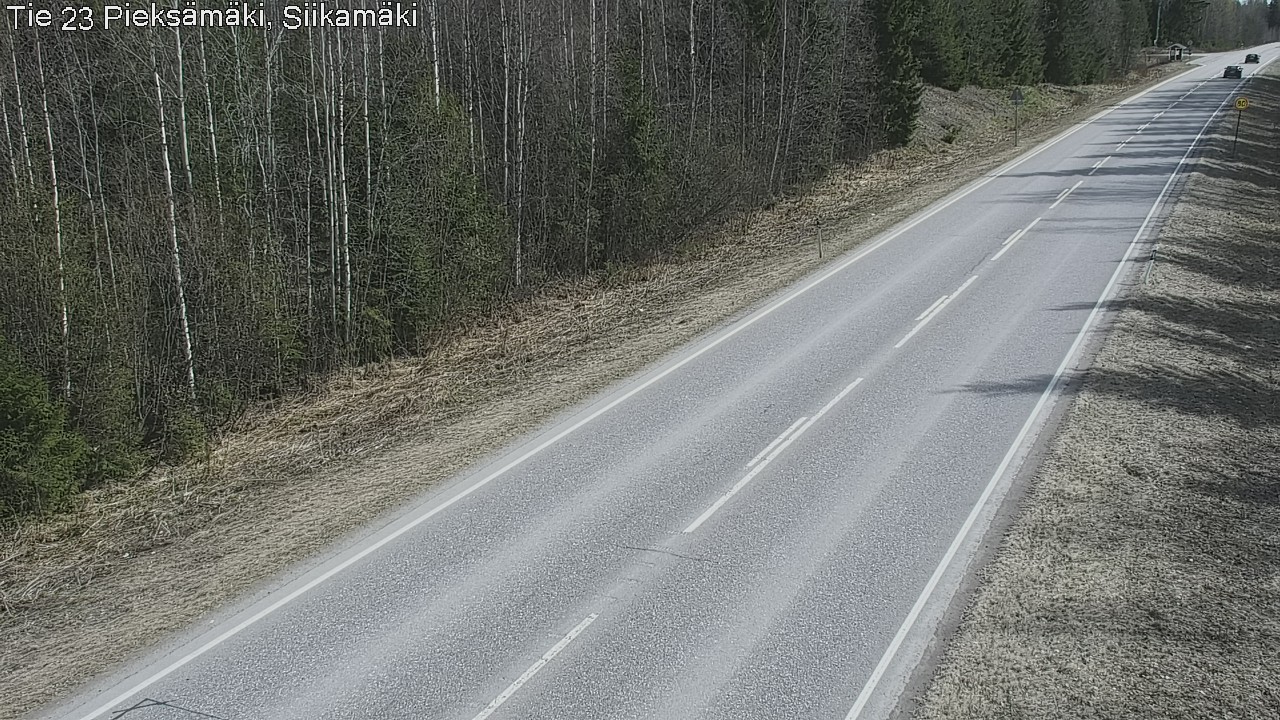 Kelikamerat Kuva Tie 23 Pieksämäki, Siikamäki, Pieksämäki, Etelä-Savo
