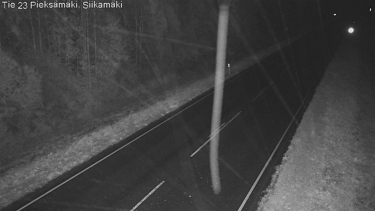 Weather Camera Image Road 23 Pieksämäki, Siikamäki, Pieksämäki, Etelä-Savo