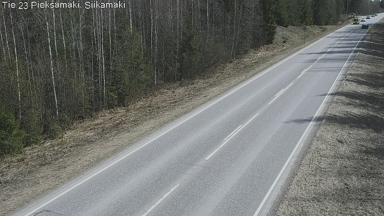 Kelikamerat Kuva Tie 23 Pieksämäki, Siikamäki, Pieksämäki, Etelä-Savo
